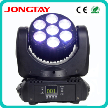 Hot Sale 7PCS X 12W RGBW 4 in 1 Osram Super Bright LED Beam Moving Head