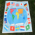 printing baby cushion / PVC painted parklon /plastic baby crawling pad