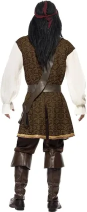 Men Halloween High Seas Pirate Costume