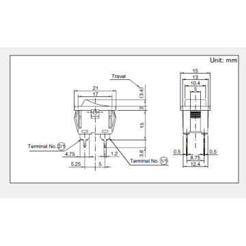 Sddje series power switch