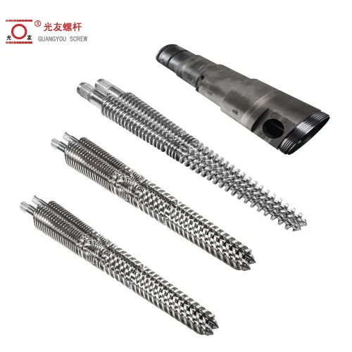 PVC Conical Twin Screw Barrel Para sa Extruder Machine Kapalit na Mga Bahagi