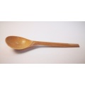 Biodegradable rice husk spoon