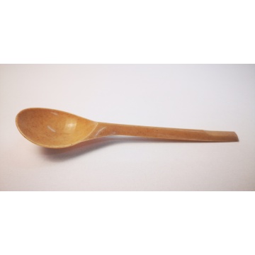 Biodegradable rice husk spoon