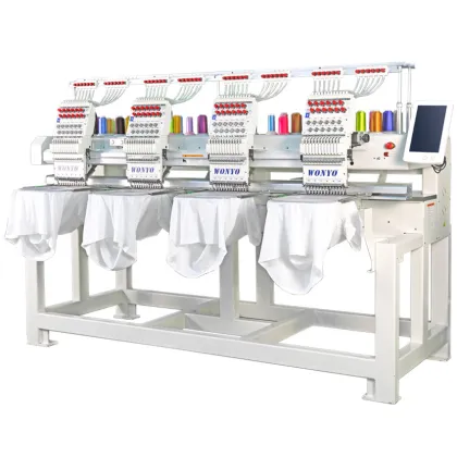 High Precision 4 Heads Barudan Embroidery Machine: Advanced Technology in Textile Embroidery