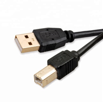 High Speed Gold Plated A Male to B Male 2.0 USB Printer Cable - 1m, 2m, 3m, 5m, 10m