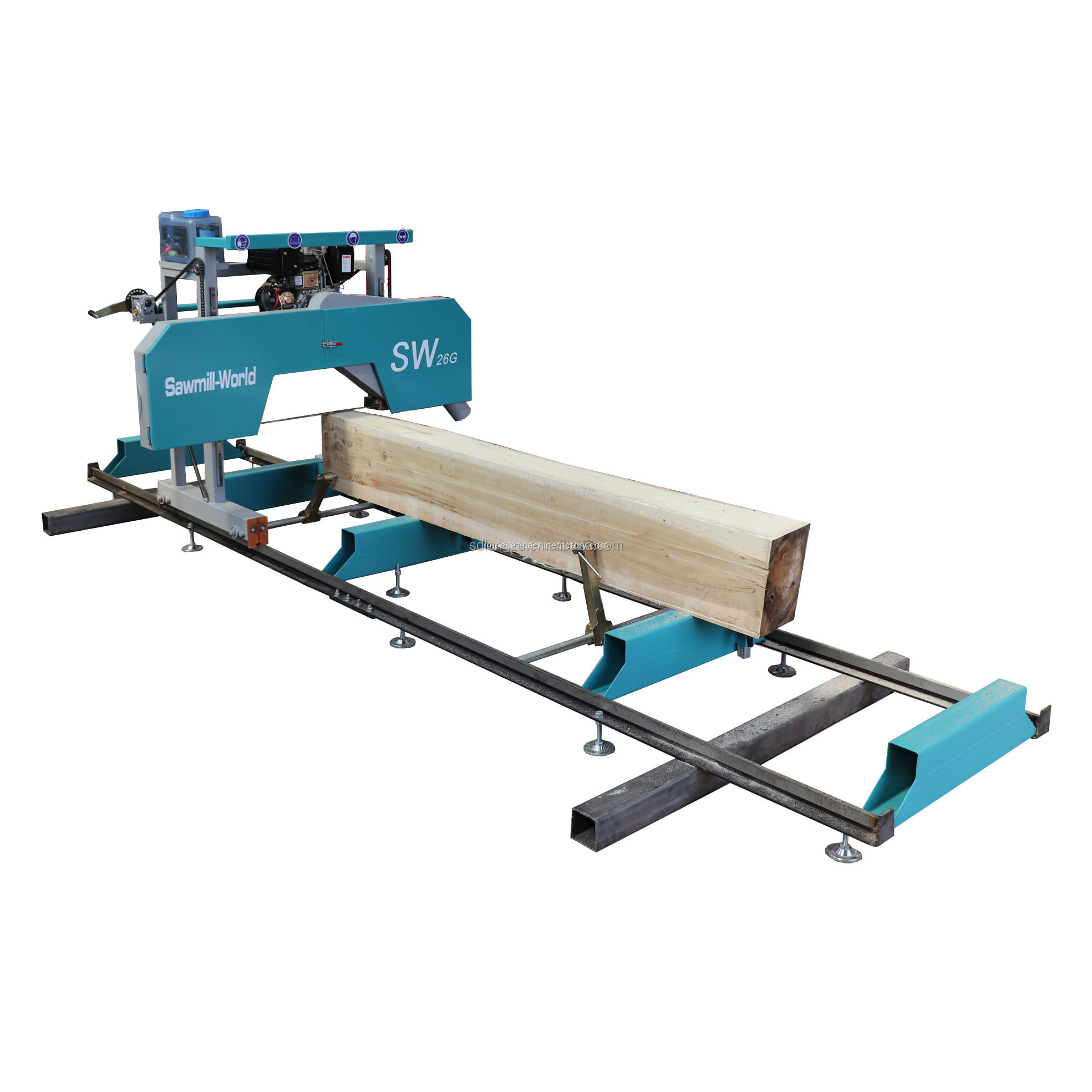 590 мм SW26 Electric /Gasoine /Diesel Portable Mini Sawmill