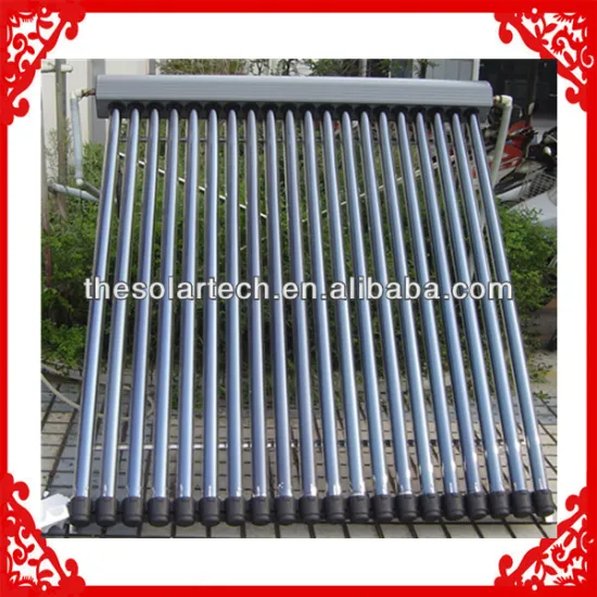 solar collector with aluminum manifold CE SRCC