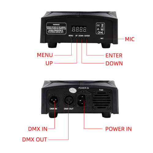 Big Dipper LS30 DMX512 Party disco dj stage light 30w Led spot projector spot led moving head light