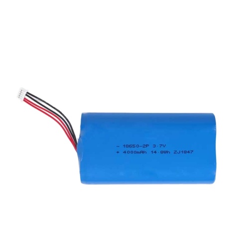 Li-Ion Battery18650 2p 4000mAh 3.7v Silver ROHS CSIP/OEM