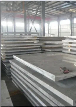 Excellent Workability Flat Aluminum Plate 2011 , 10mm Thickness