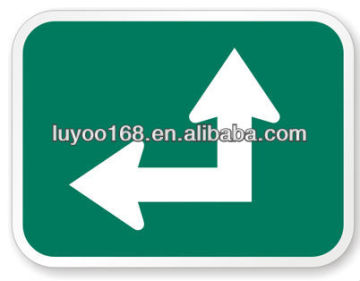 Straight Thru Left Arrow