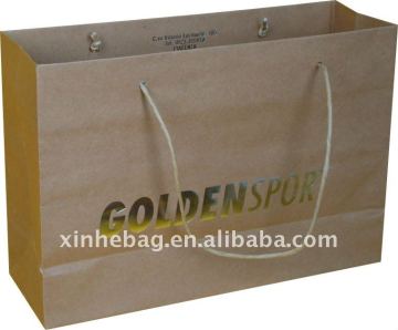 Brown kraft paper bag
