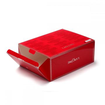 Hochwertige Kosmetik Faltkarte Box mit Schloss