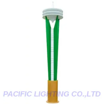 Green landscape lighting with high quality steel
