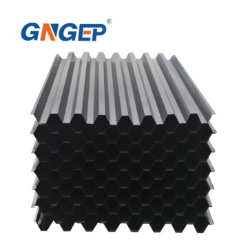 Lamella del sedimentatore per tubi in PP/PVC per il trattamento dell'acqua