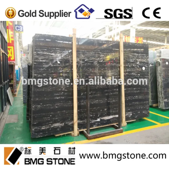 BMG STONE China polished natural stone silver dragon marble slabs or tiles