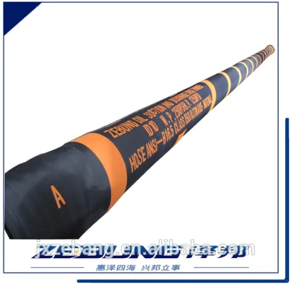 marine floating barge oil suction and delivery hose