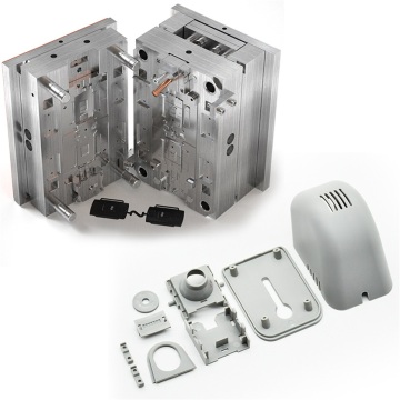 Gray Electronic Housing Injection Molding