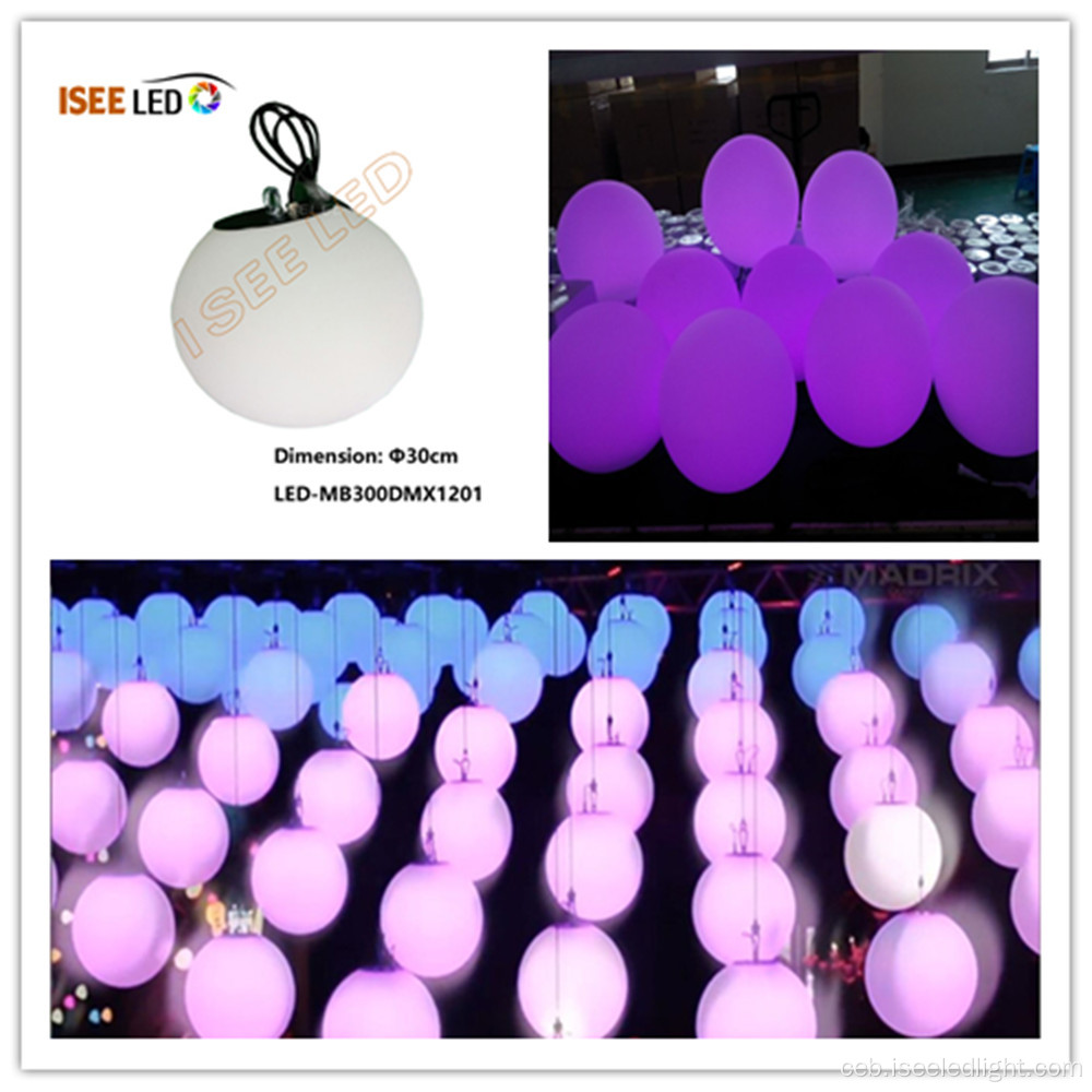 WaterProof Dia 30CM DMX RGB Ball Wills