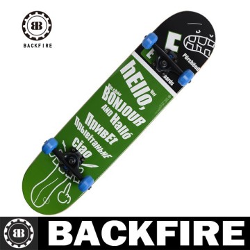 Backfire skateboard complete, pro skateboard gold supplier