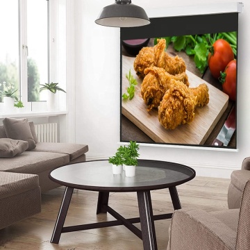 Tragbarer Film 4K Wanddecke Hanging -Projektionsbildschirm