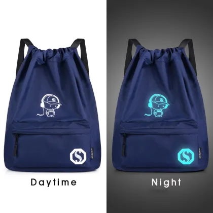 INEO Sports Waterproof Sack pack Gymsack Gym Cinch Sack Drawstring Backpack String Bag Custom Logo