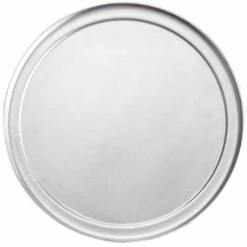 Supertise China Aluminum Pizza Tray/Pan - Coupe Style or Wide Rim Bakeware