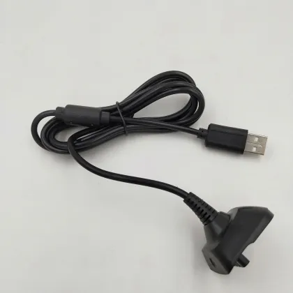Xbox 360 Wireless Controller Charging Cable - 1.5m Compatible with Gamepad Accessories