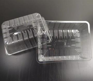 Disposable RPET PET Plastic Tray PET Clamshells