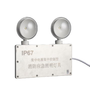 Best Selling Waterproof IP67 Rechargeable Recessed Emergency Twin Light
