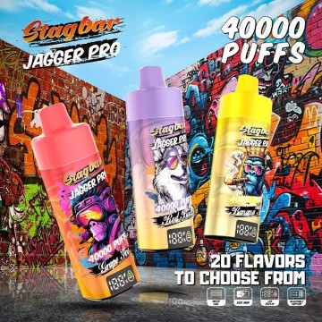 Stagbar jagger pro 40k vape แบบใช้แล้วทิ้ง
