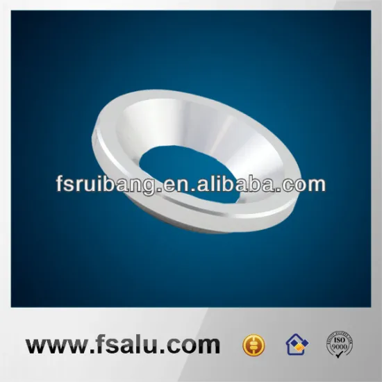 high gloss aluminum parts for LED light