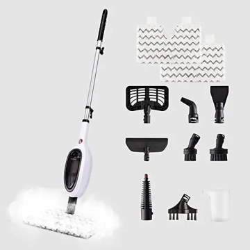 10-in-1 Multi Functional Electric Steam Mop for Household Ceramic Tile Cleaning