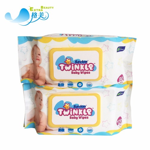 Toallitas para bebés personalizadas desechables con tapa de plástico