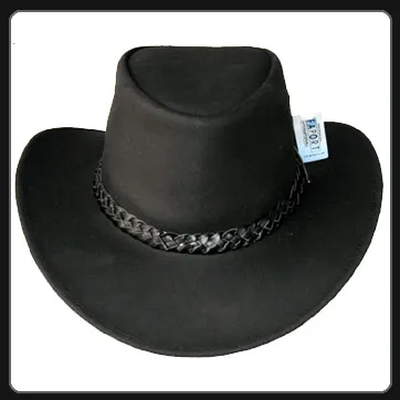 Leather Cowboy Fashion Hats
