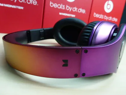 AAAAA Quality Red/Gold/Green Illusion Studio Headphones by dr dre with cheap price 