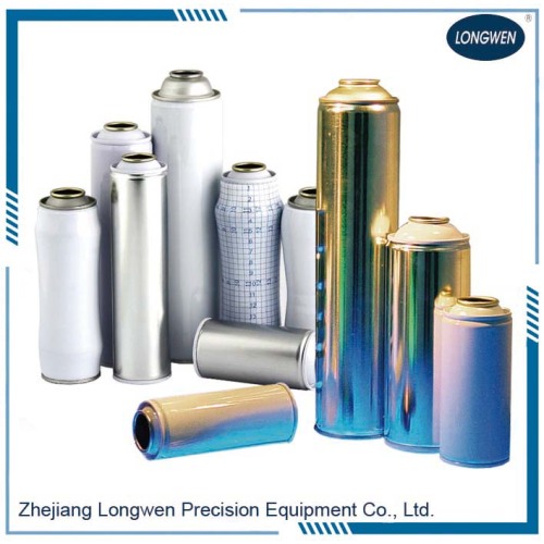 קו ייצור אוטומטי של פחיות אירוסול ריקות בשלושה חלקים למכונת ייצור