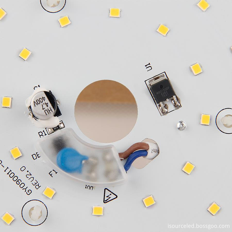 Warm light 9w Cob Modules Led lighting bottom view
