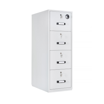 Fireproof Steel File Cabinet with Locks: Secure Office Storage against Fire and Explosions
