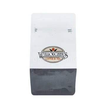 Eco-Friendly Custom Recyclable Side Gusseted Coffee Bean Packaging Bag with Valve and Zipper