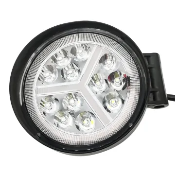 4-inch Round 48W LED Work Light with Signal Light for Off-Road Vehicles