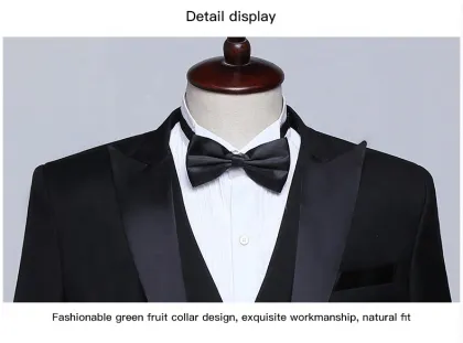 Most popular tr suit fabric groom wedding suit fashion Slim fit tuxedo suits