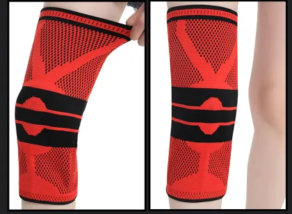 elastic support knee pads