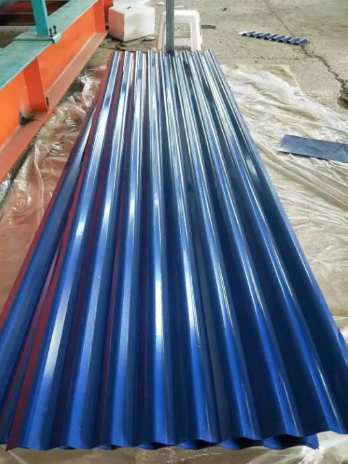 Galvalume Az120 Corrugated Profile Roofing Sheet