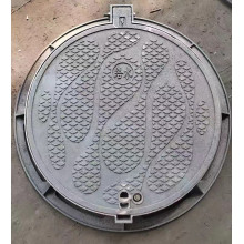 Ductile cast iron water supply manhole cover