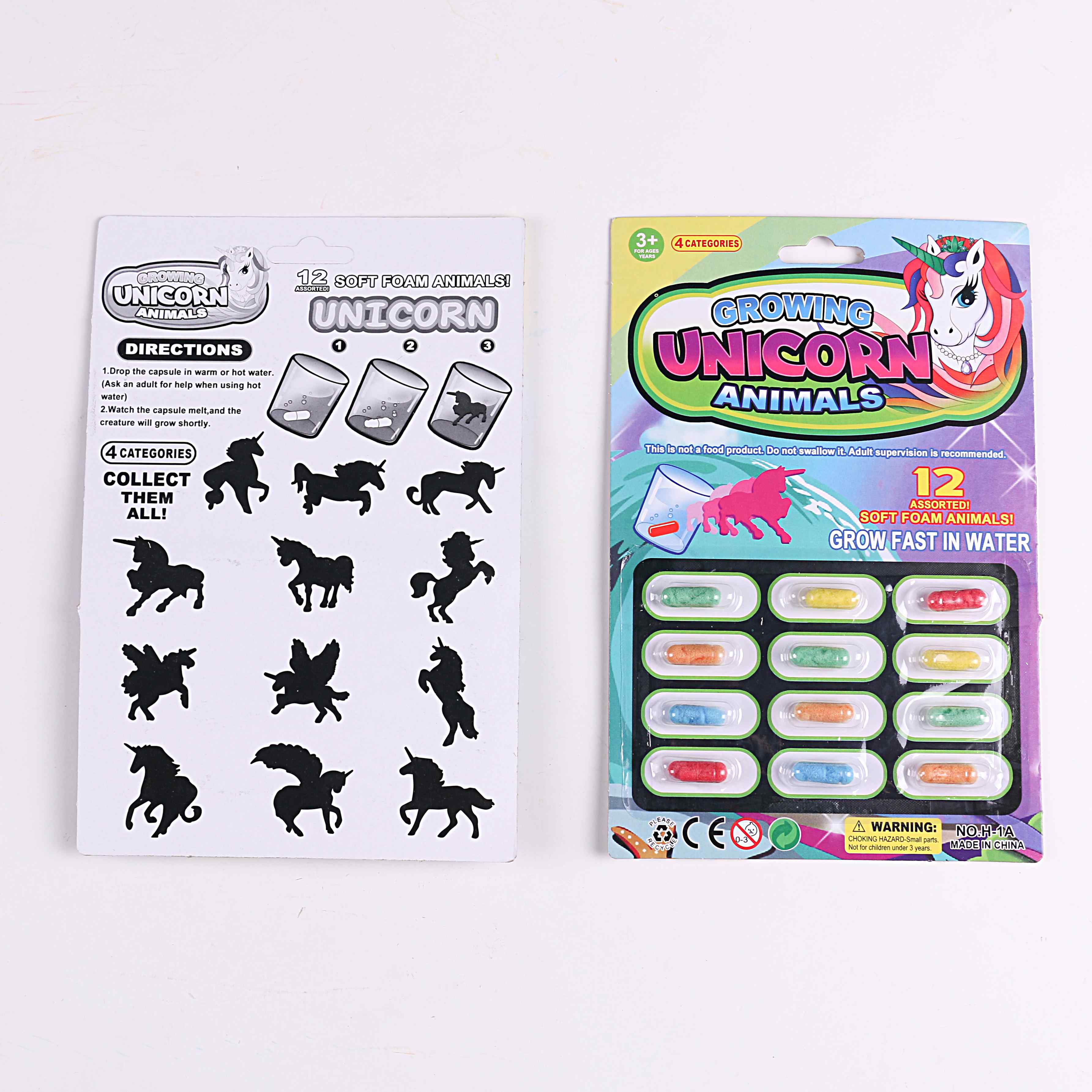 Расширяемые в воде игрушки капсулы