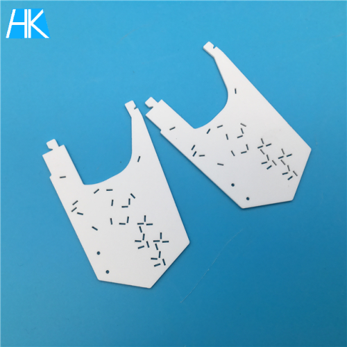 PCB 96% alumina ceramic laser cutting scribing substrate