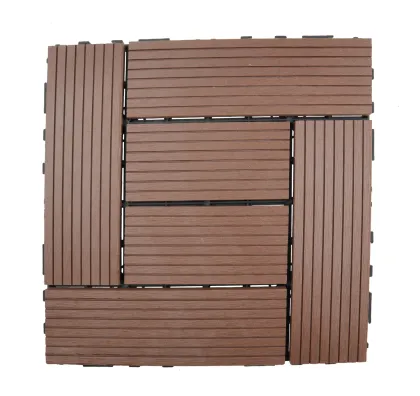 Wood Plastic Composite WPC Decking for Outdoor Swimming Pool Balcony Floor Tiles