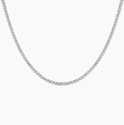 Elegant Lab Diamond Necklace by Van Cleef