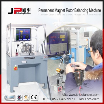 Shanghai Jp Jianping Reducing Motor Permanent Magnet Rotor Balancer Machine